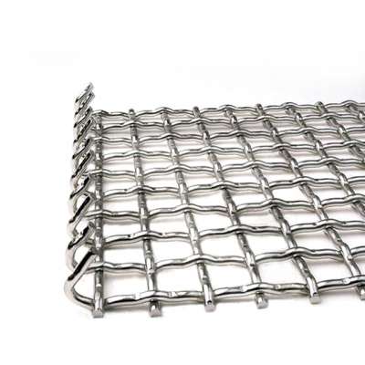 Hot dipped galvanized crimped wire mesh/Stainless steel wire screen