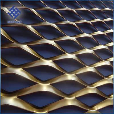 Aluminum expanded metal mesh